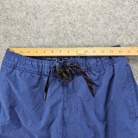 Spyder Swim Trunks Small Board Shorts Mens Blue Mesh Lining Pockets 8" Inseam - Picture 7 of 14